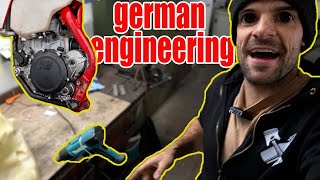 Ingenieure hassen mich GasGas EC 700cc 2 Stroke Build [upl. by Nortyad513]