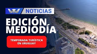 Edición Mediodía 2812  Temporada turística en Uruguay ¿qué se espera para este verano [upl. by Tarrel]