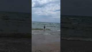 Sauble beach Ontario Canada  What beautiful clean water beach [upl. by Atteroc297]