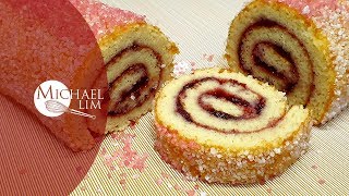 Almond Cake Roll [upl. by Nennarb]