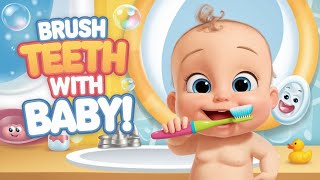 Baby brushing your teet kids songs rhymes poemshop [upl. by Lah]