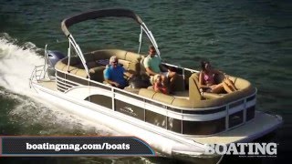 2016 Bennington 2250 GSR 22 Pontoon Boat Test [upl. by Benildis]