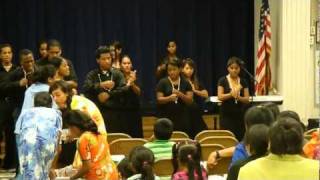 Marshall Island High School Gospel Choir2 [upl. by Enilamme606]