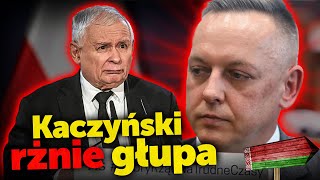 Kaczyński rżnie głupa Jak prezes PiS quotzapominaquot o aferzystach szpiegach których znał [upl. by Pell501]