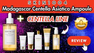 ✨ Review SKIN1004 Madagascar Centella Ampoule ➕ SKIN 1004 Centella Line Review 💛 Centella Skincare [upl. by Flossi]