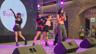 Fancam Kiseki  Euphonie☆ 4K 2652024 KYLINZ Debut Stage  The Market Bangkok [upl. by Le]