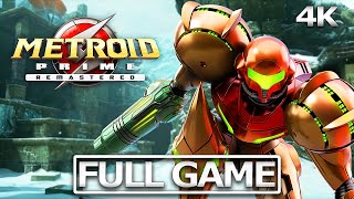 METROID PRIME REMASTERED Full Gameplay Walkthrough  No Commentary 【FULL GAME】4K Ultra HD [upl. by Sivra]