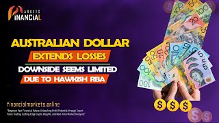 Australian Dollar Extends Losses  Downside Seems Limited Due to Hawkish RBA [upl. by Jorey]