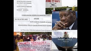 Affaire Déchets toxiques  Adama Bictogo Claude Gohourou Partie 4  A PARTAGER [upl. by Navaj894]