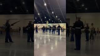 Brenham high school MCJROTC Daytona Nationals Armed Exhibition Guess the placement [upl. by Attayek]