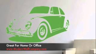 Large Vinyl Wall Decals Cars and Motorcycles [upl. by Riana]