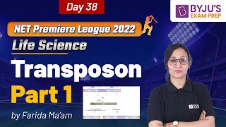 Transposon Part 1  Life Science  NET Premier League  Day 37  CSIR NET 2022 [upl. by Nsaj]