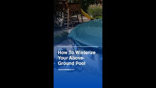 How To Winterize Your AboveGround Pool [upl. by Aicekan570]