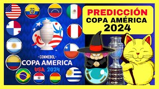 ANÁLISIS y PRONÓSTICOS FASE DE GRUPOS COPA AMÉRICA USA 2024 🇺🇸 [upl. by Yrtua]