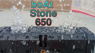 Boat Stone 650 extreme Water Test [upl. by Uehttam523]