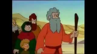 Moses Bible Story For Kids   Children Christian Bible Cartoon Movie [upl. by Aldin]