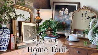 SPRING HOME TOUR  ENGLISH COTTAGE DECOR  2024 [upl. by Reivaxe]