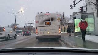 DRIVING TOUR OF HENRI BOURASSA MONTRÉAL CANADA [upl. by Anelim]