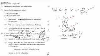 ACIDS amp BASES  TITRATION CALCULATIONS  GRADE 12 [upl. by Ennaisoj716]