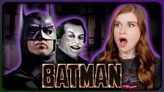 First time watching BATMAN 1989  Movie Reaction [upl. by Holub]