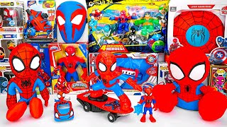 10 Minutes Satisfying With Unboxing cute Spider man toys Unboxing review ASMR  Review Toys [upl. by Yniattirb]