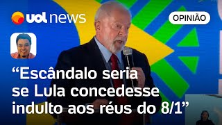 Lula bateria de frente com STF se concedesse indulto a réus do 81 não faria sentido diz Sakamoto [upl. by Medin]