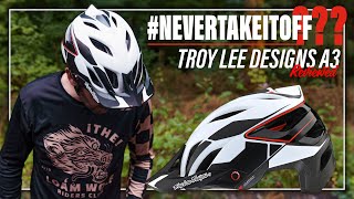 Troy Lee Designs TLD A3 Helmet Review  A Comfortable MTB Helmet [upl. by Anaidiriv]