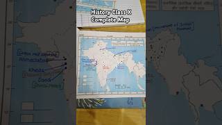 Class ax history Map work class 10 map history [upl. by Burget]