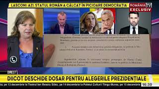 ACUM  DIICOT deschide dosar penal pentru alegerile prezidentiale [upl. by Namzed]