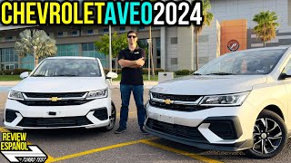 CHEVROLET AVEO LT PLUS 2024  Sedan y Hatchback con kit deportivo RENOVADOS [upl. by Annocahs]