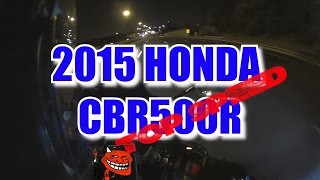 CBR500R MVLOG  2015 CBR500R TOP SPEED [upl. by Namad]