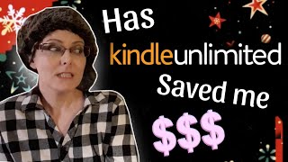 Has KINDLE UNLIMITED Saved Me Money  Is Kindle Unlimited Worth It Bookmas Day 24 [upl. by Zeke]