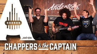 Rabea Massaad Signature Guitars with Chappers and The Captain [upl. by Ollehto144]