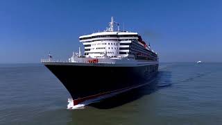 Queen Mary 2 arrival in liverpool [upl. by Aylward]