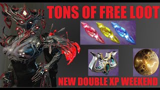 WARFRAME FREE Tau Shards Legendary Core  More November Alert Details  Koumei amp The Five Fates [upl. by Wincer220]