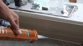 Installation of PVC Skirting  Glue Down System 3 [upl. by Ardith]