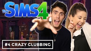 Crazy Night Out Clubbing  Zalfie Sims 4 [upl. by Rojam]