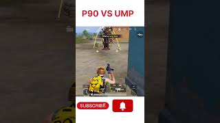 P90 VS UMP In Bgmi 💀 Please Subscribe 🙏🔔bgmishorts youtubeshorts shorts bgmi viralshorts [upl. by Anilave]