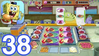 SpongeBob Krusty CookOff  Max LeveI Gameplay Walkthrough part 38  Ham A lot AndroidampIOS [upl. by Jarlathus]