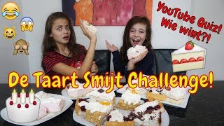 DE TAART SMIJT CHALLENGE MET STEFANIA  YOUTUBE QUIZ [upl. by Razec]