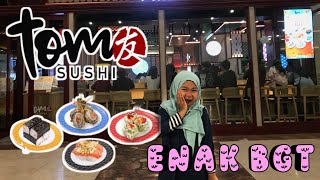 BORONG SUSHI DI SUSHITOM MALL PARIS VAN JAVA  HARGANYA MURAH [upl. by Herzel260]