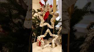 Cottagecore Christmas tree decorations cottagecore cottagecoreaesthetic cottagecorechristmas [upl. by Nilrak964]