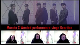 Monsta X  Wanted Performance stage Reaction [upl. by Asoral347]