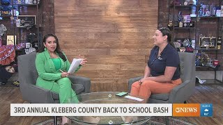 Annual Kleberg county Back to School Bash [upl. by Dnaleel]