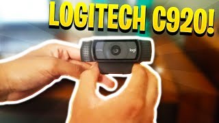 Logitech C920 HD Pro Webcam Unboxing Video 2018 [upl. by Mccallum185]