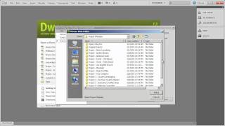 8  Introduction to Dreamweaver Tutorial CS5 [upl. by Fevre831]