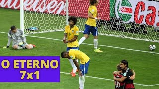 Análise de Brasil 1x7 Alemanha semifinal da Copa do Mundo de 2014 [upl. by Ecnar285]