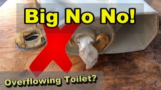 How to Fix Overflowing Toilet [upl. by Alexandros]