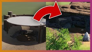 🦁 Aardvark Habitat FIX  Pimp My Habitat  Planet Zoo Speed Build [upl. by Tynan]