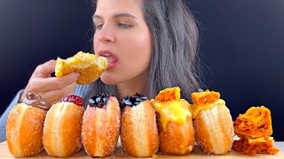 ASMR  DONUTS  EATING SOUNDS  MUKBANG [upl. by Ybrek]